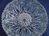 Vintage  Crystal Bowl W/ Feet- Bon Bon Dish | Ozzy's Antiques, Collectibles & More