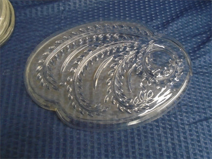 Vintage  Federal Glass Hospitality Snack Plates Wheat Pattern -7 Plates | Ozzy's Antiques, Collectibles & More