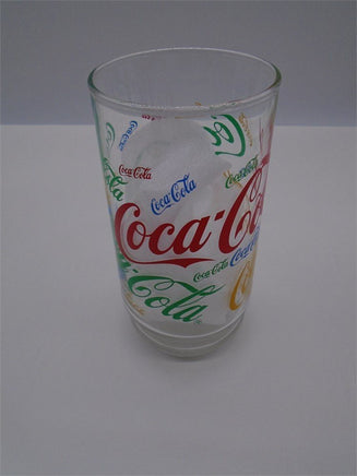 Vintage Coca Cola Logo Multi Color Glass | Ozzy's Antiques, Collectibles & More