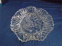 Vintage Federal Glass Pioneer Intaglio Fruit Pattern Bowl | Ozzy's Antiques, Collectibles & More