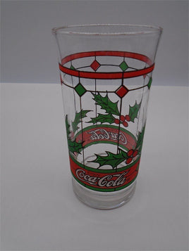 Coca Cola Collectible Holly Berries Christmas 16 oz. Glass | Ozzy's Antiques, Collectibles & More