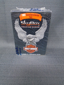 Harley Davidson 1994 Skybox Factory Set -90 cards + 1 US Armed Forces Shield Patch | Ozzy's Antiques, Collectibles & More
