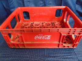 Vintage Red Plastic Coca Cola Crate | Ozzy's Antiques, Collectibles & More