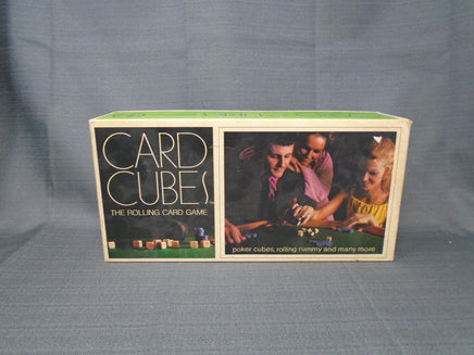 Vintage 1970 Card Cubes Rolling Card Game by Sel Right | Ozzy's Antiques, Collectibles & More