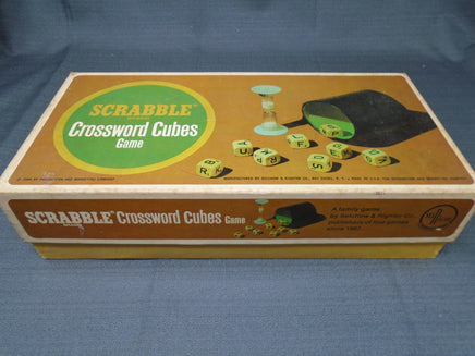 Vintage 1964 Scrabble Crossword Cubes Game | Ozzy's Antiques, Collectibles & More