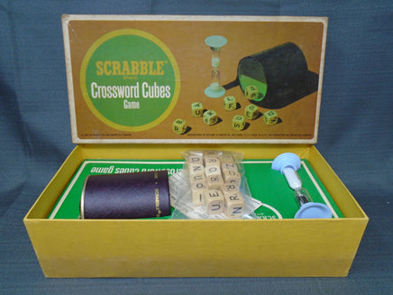 Vintage 1964 Scrabble Crossword Cubes Game | Ozzy's Antiques, Collectibles & More