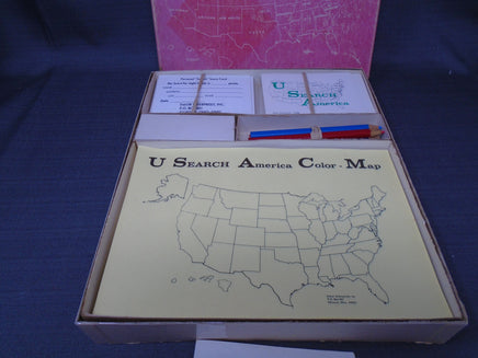 Vintage 1966 U Search America Card Game | Ozzy's Antiques, Collectibles & More