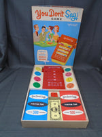 Vintage 1963 You Don't Say Game By Milton Bradley | Ozzy's Antiques, Collectibles & More