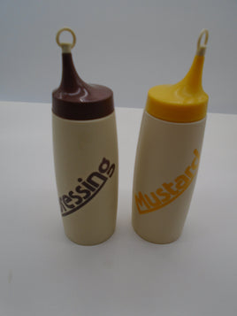 Vintage diner mustard/dressing containers | Ozzy's Antiques, Collectibles & More