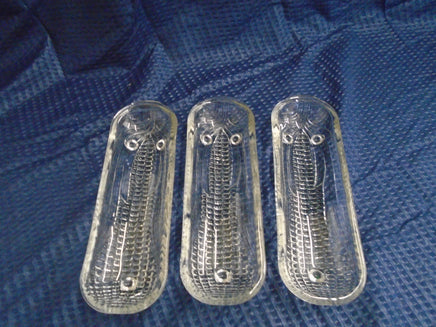Vintage Rare Pressed Glass Corn Cobb Holders Lot of 3 | Ozzy's Antiques, Collectibles & More