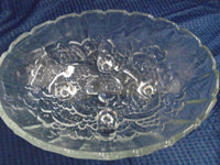 Vintage Indiana Glass Harvest Grape Panel Depression Glass Fruit Bowl Garland | Ozzy's Antiques, Collectibles & More