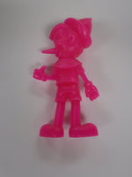 Vintage 1970's Louis Marx Pinocchio Neon Pink 6" tall | Ozzy's Antiques, Collectibles & More