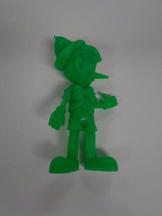 Vintage 1970's Louis Marx Pinocchio Neon Green 6" tall | Ozzy's Antiques, Collectibles & More