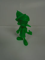 Vintage 1970's Louis Marx Pinocchio Neon Green 6" tall | Ozzy's Antiques, Collectibles & More