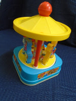 Vintage Wind Up Chicco Carousel- Made In Italy | Ozzy's Antiques, Collectibles & More