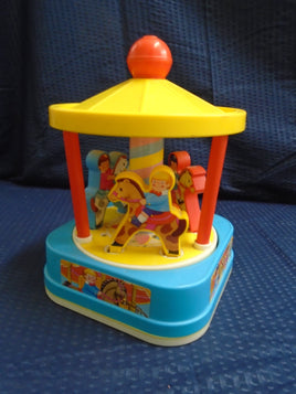 Vintage Wind Up Chicco Carousel- Made In Italy | Ozzy's Antiques, Collectibles & More