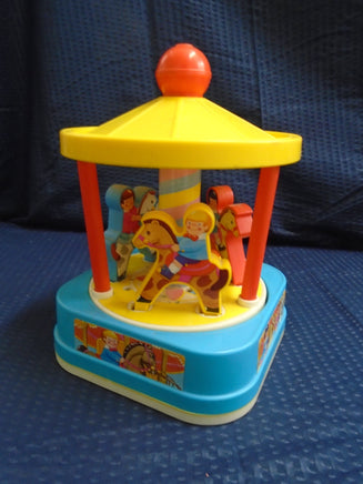 Vintage Wind Up Chicco Carousel- Made In Italy | Ozzy's Antiques, Collectibles & More