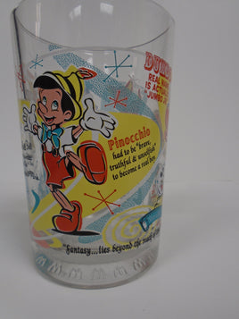 Walt Disney 100 yrs of Magic Pinocchio McDonald's Glass | Ozzy's Antiques, Collectibles & More