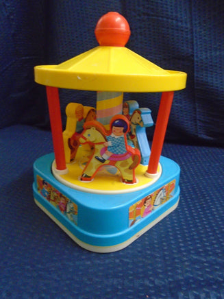 Vintage Wind Up Chicco Carousel- Made In Italy | Ozzy's Antiques, Collectibles & More