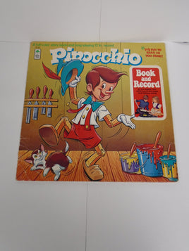 Vintage 1969 Walt Disney Songs & Stories From Pinocchio Record & Book-Complete-33 1/3 | Ozzy's Antiques, Collectibles & More