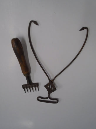 Vintage Ice Block Tongs & Ice Box Pick | Ozzy's Antiques, Collectibles & More