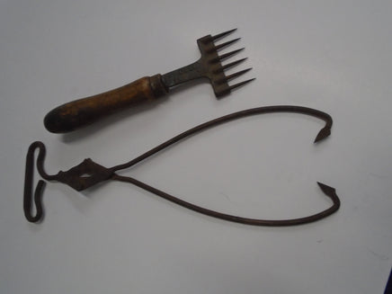 Vintage Ice Block Tongs & Ice Box Pick | Ozzy's Antiques, Collectibles & More