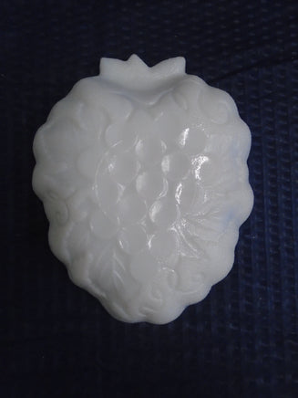 Vintage Hazel Atlas Milk Glass Grape Leaf Dish | Ozzy's Antiques, Collectibles & More