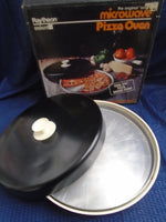 Vintage 1981 Raytheon Micro 21 Microwave Pizza Oven W/ Recipe Book | Ozzy's Antiques, Collectibles & More