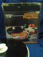 Vintage 1981 Raytheon Micro 21 Microwave Pizza Oven W/ Recipe Book | Ozzy's Antiques, Collectibles & More