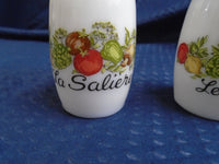 Vintage 1974 La Saliere-La Poiurier Salt & Pepper Set | Ozzy's Antiques, Collectibles & More