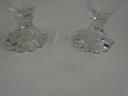 Anchor Hocking 50's Footed Short Goblets 4 1/2 t x 2 1/2 | Ozzy's Antiques, Collectibles & More