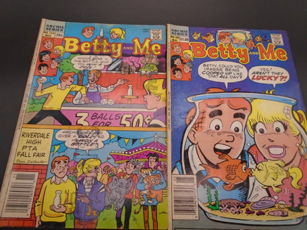 Betty & Me #182 & 154 Archie Comics | Ozzy's Antiques, Collectibles & More