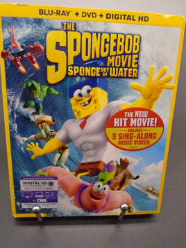 The Spongebob Movie Sponge Bob Out Of Water-Blu-Ray, DVD, Digital HD | Ozzy's Antiques, Collectibles & More
