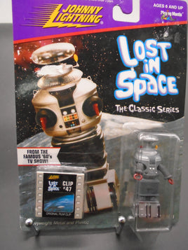 Lost In Space Classic Series Johnny Lightning Bot B-9 Die Cast Playing Mantis Action Figure | Ozzy's Antiques, Collectibles & More