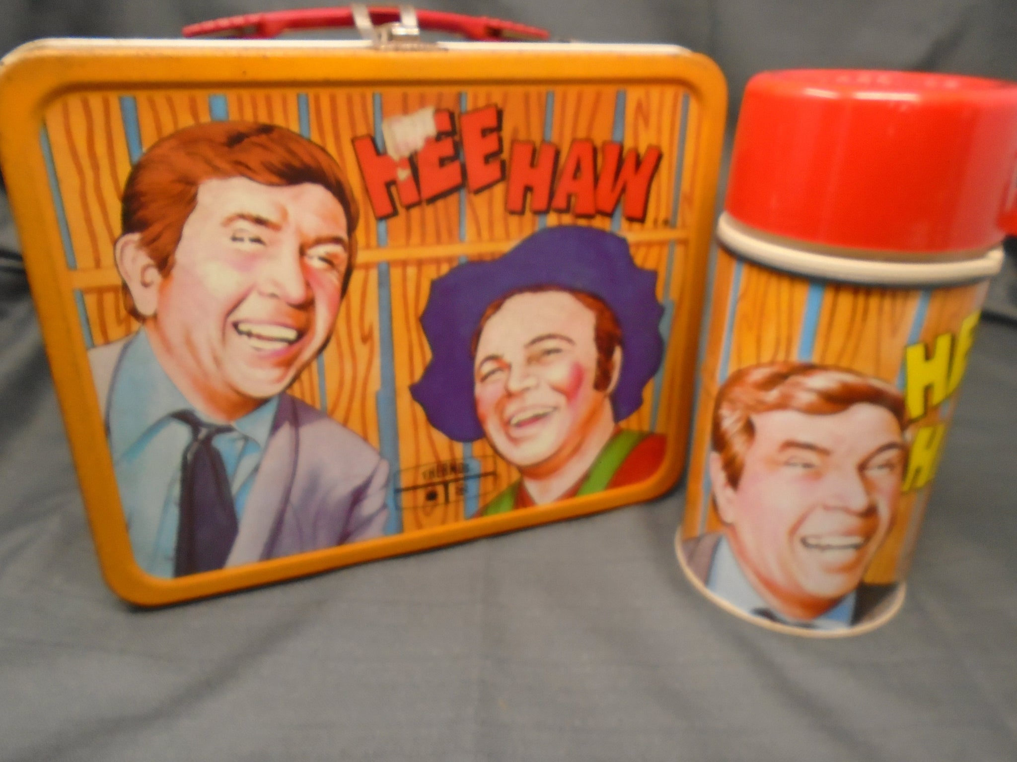 Vintage 1970 Hee Haw Lunch Box W/ Thermos Ozzy's Antiques, Collectibles &  More