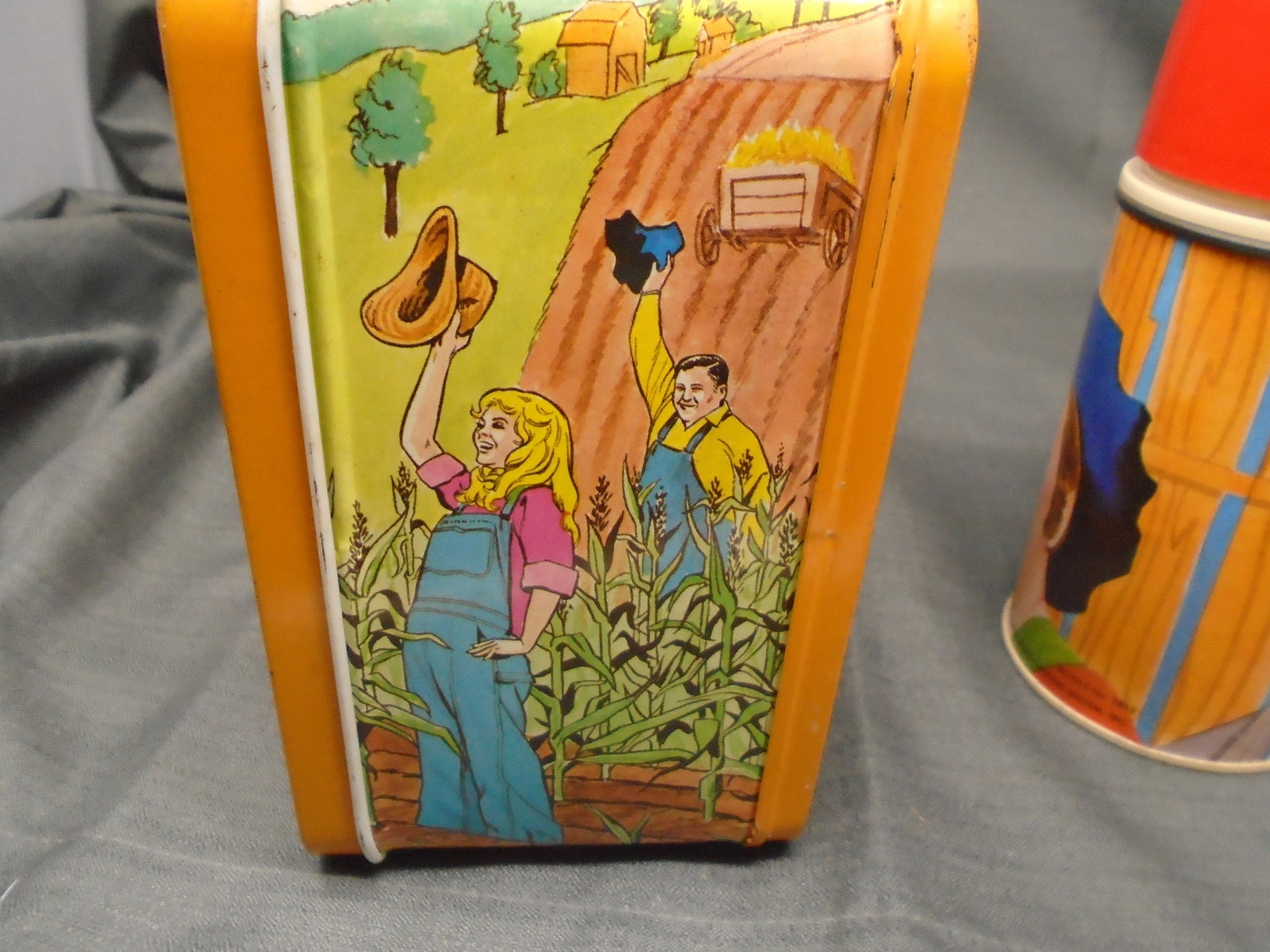 Vintage 1970 Hee Haw Lunch Box W/ Thermos Ozzy's Antiques, Collectibles &  More