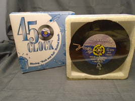 45 Clock "Rock And Roll" Molded Hands RockaBilly Records Rock Roll MUSEUM 1995 | Ozzy's Antiques, Collectibles & More