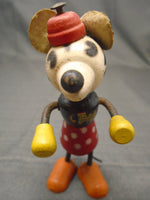 Rare 1930 Walt Disney Minnie Mouse Flexwood Figurine | Ozzy's Antiques, Collectibles & More