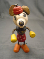 Rare 1930 Walt Disney Minnie Mouse Flexwood Figurine | Ozzy's Antiques, Collectibles & More