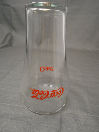 Vintage 1970's Coca Cola Coke Bell Shaped Clear Glass with Red  Logo 6 5/8" Tall | Ozzy's Antiques, Collectibles & More
