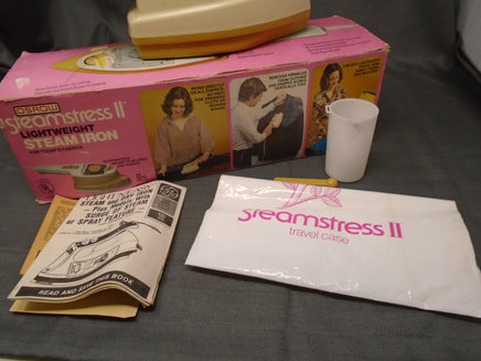 Osrow Steamstress II  Lightweight Steam Iron 1970's | Ozzy's Antiques, Collectibles & More