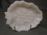 Vintage  1960's Milk Glass Grape Cluster Dish | Ozzy's Antiques, Collectibles & More