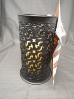Black Americana Candle Holder with Metal Star | Ozzy's Antiques, Collectibles & More