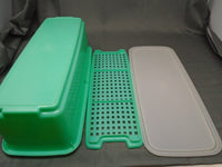 Vintage Tupperware Celery Keeper With Grater | Ozzy's Antiques, Collectibles & More
