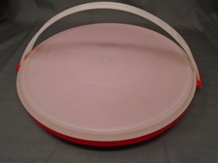 Vintage 80's Rare Tupperware Divided Serving Tray 6 Section W/ Carrier Handle | Ozzy's Antiques, Collectibles & More