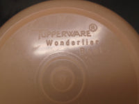 Vintage Tupperware Wonderlier Peach Bowl | Ozzy's Antiques, Collectibles & More
