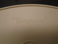 Vintage Tupperware Pie Slice Container W/ Lid-Almond | Ozzy's Antiques, Collectibles & More