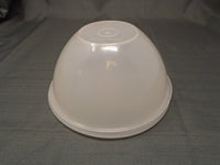 Vintage  Tupperware 5 Cup Bowl-Clear/White | Ozzy's Antiques, Collectibles & More