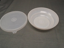 Vintage 80's Tupperware Pastel- Clear Cereal Bowl W/Lid | Ozzy's Antiques, Collectibles & More