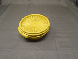 Vintage 70's Tupperware  Storage Bowl W/ Matching Lid- Almond | Ozzy's Antiques, Collectibles & More